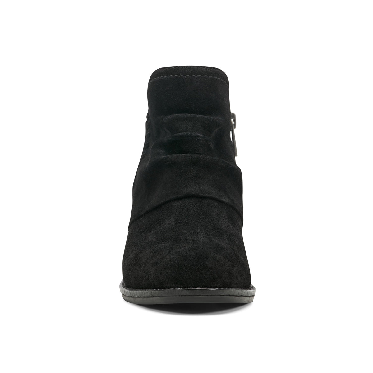 Chandy Suede Ruched Booties - Earth Shoes Exclusive