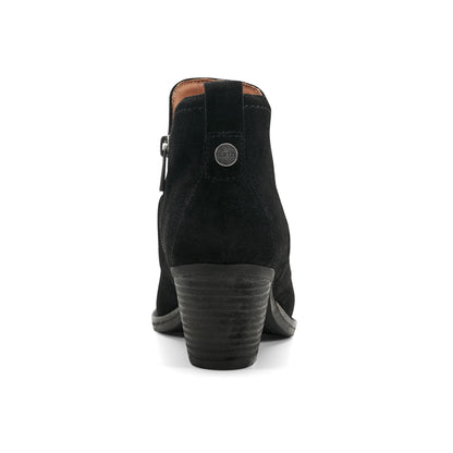 Chandy Suede Ruched Booties - Earth Shoes Exclusive