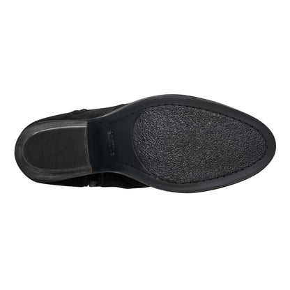Chandy Suede Ruched Booties - Earth Shoes Exclusive