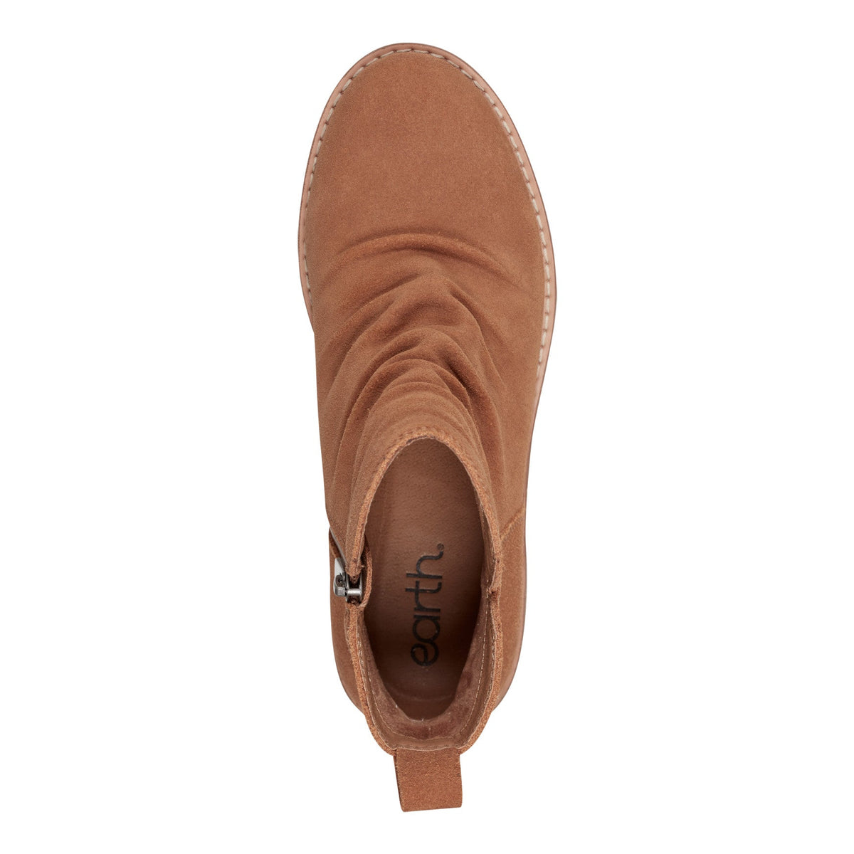 Yonder Waterproof Ruched Lug Sole Casual Booties - Earth Shoes New