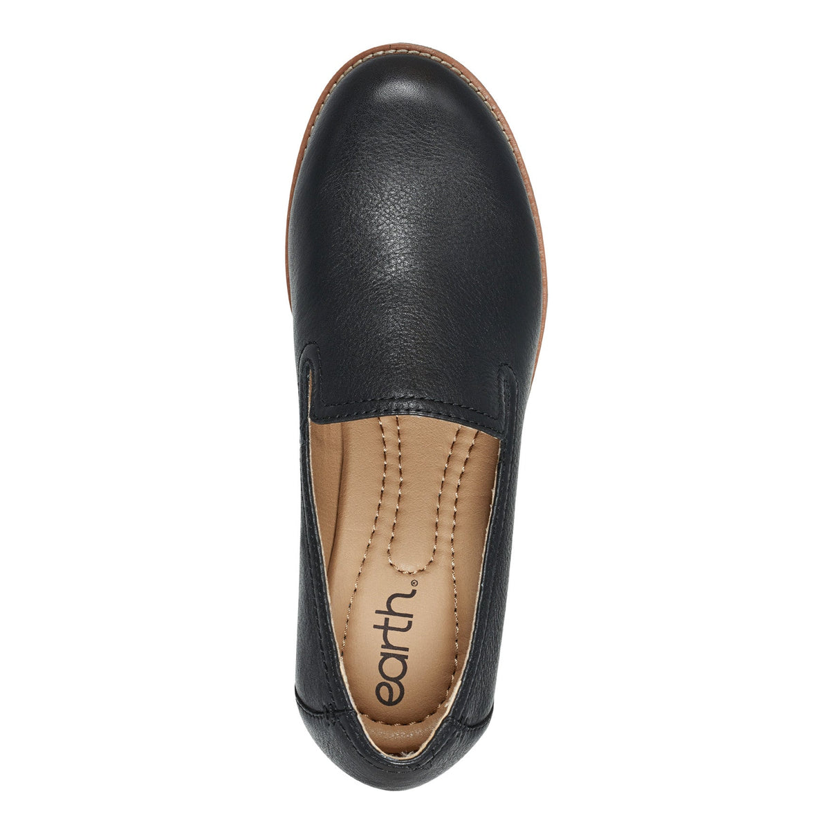 Edna Round Toe Casual Slip-on Flat Loafers - Earth Shoes Featured