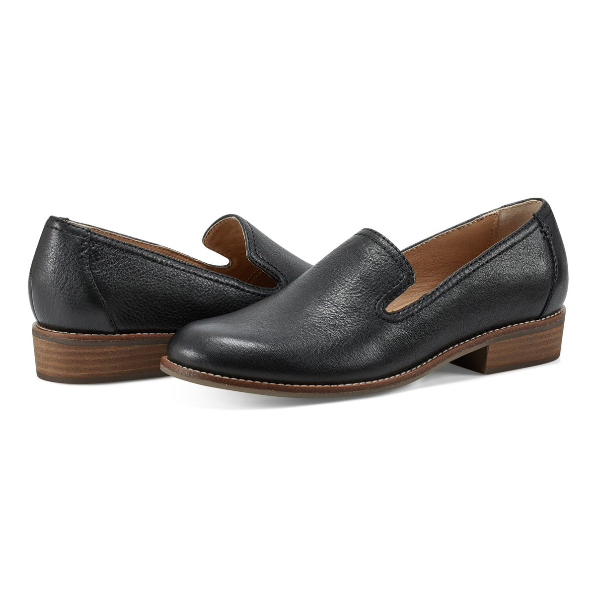 Edna Round Toe Casual Slip-on Flat Loafers - Earth Shoes Featured