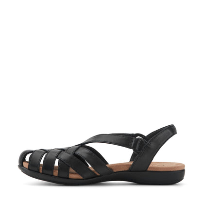Berri Woven Casual Round Toe Slip-on Sandals - Earth Shoes Popular