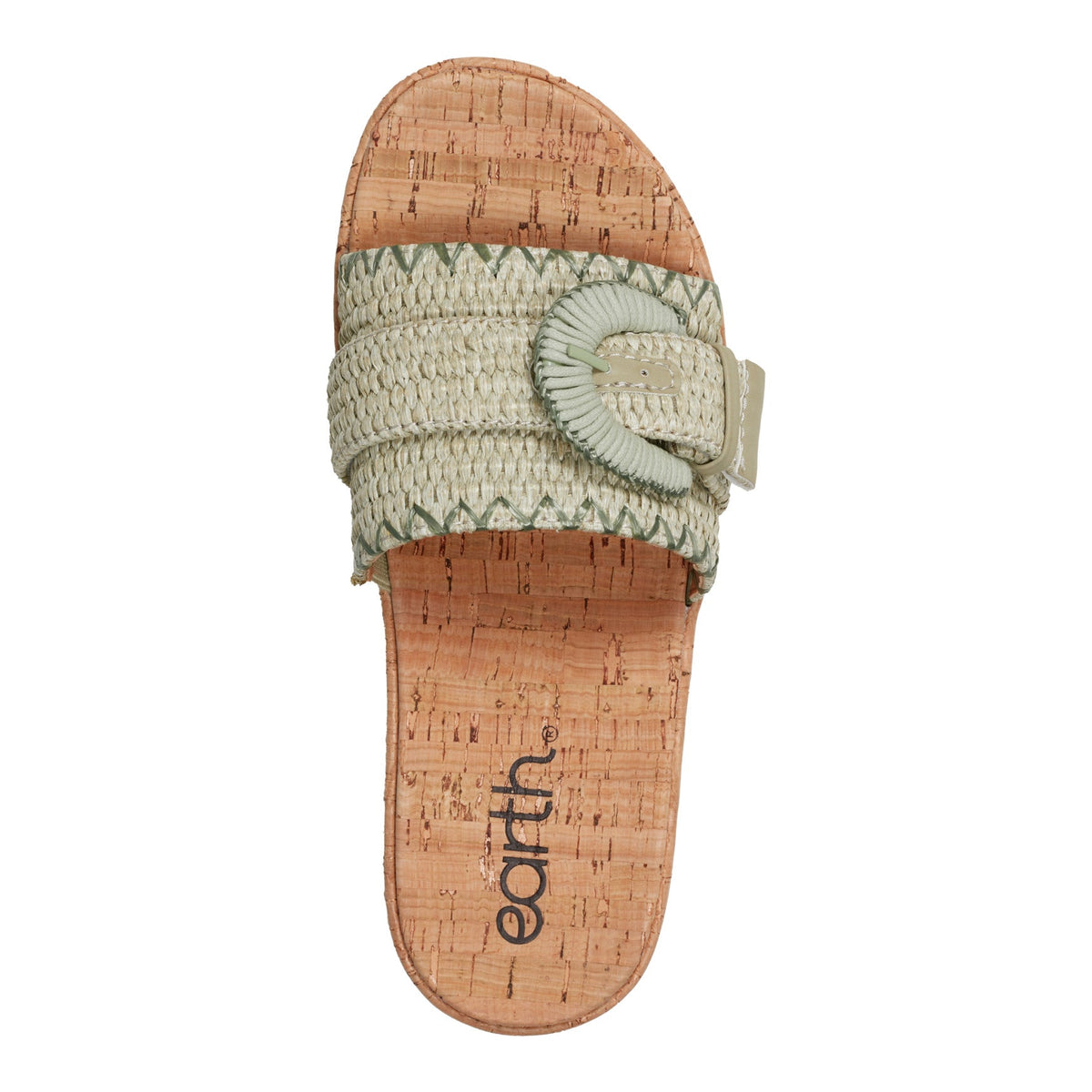 Samsy Casual Slip-on Wedge Platform Sandals - Earth Shoes Recommended