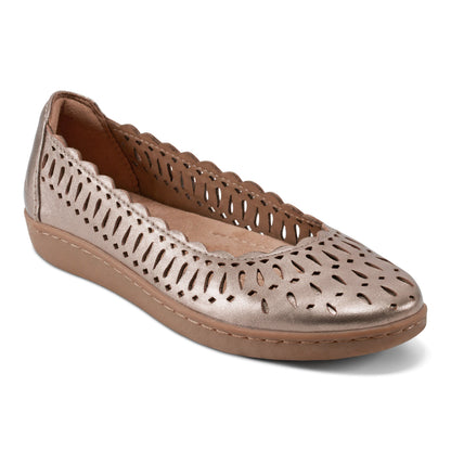Luna Round Toe Casual Slip-on Ballet Flats - Earth Shoes Exclusive