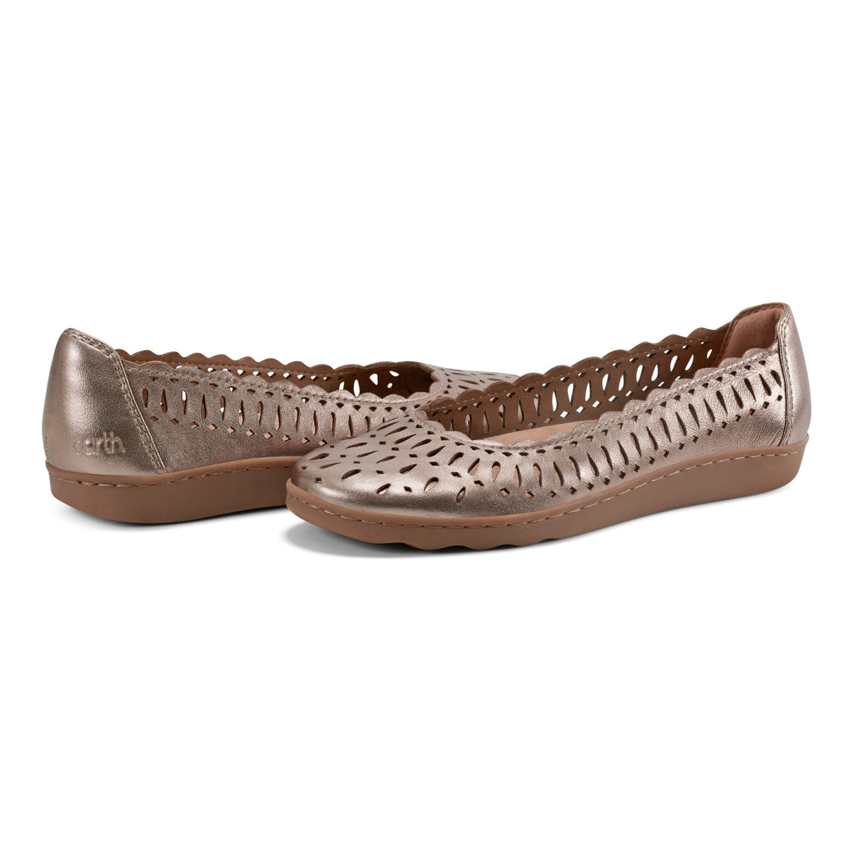 Luna Round Toe Casual Slip-on Ballet Flats - Earth Shoes Exclusive