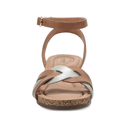 Herly Woven Strappy Stacked Heel Dress Sandals - Earth Shoes Best Seller