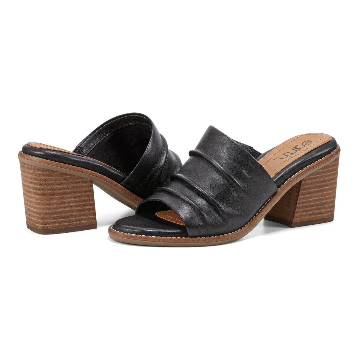 Adara Ruched Slip-On Dress Sandals - Earth Shoes Signature