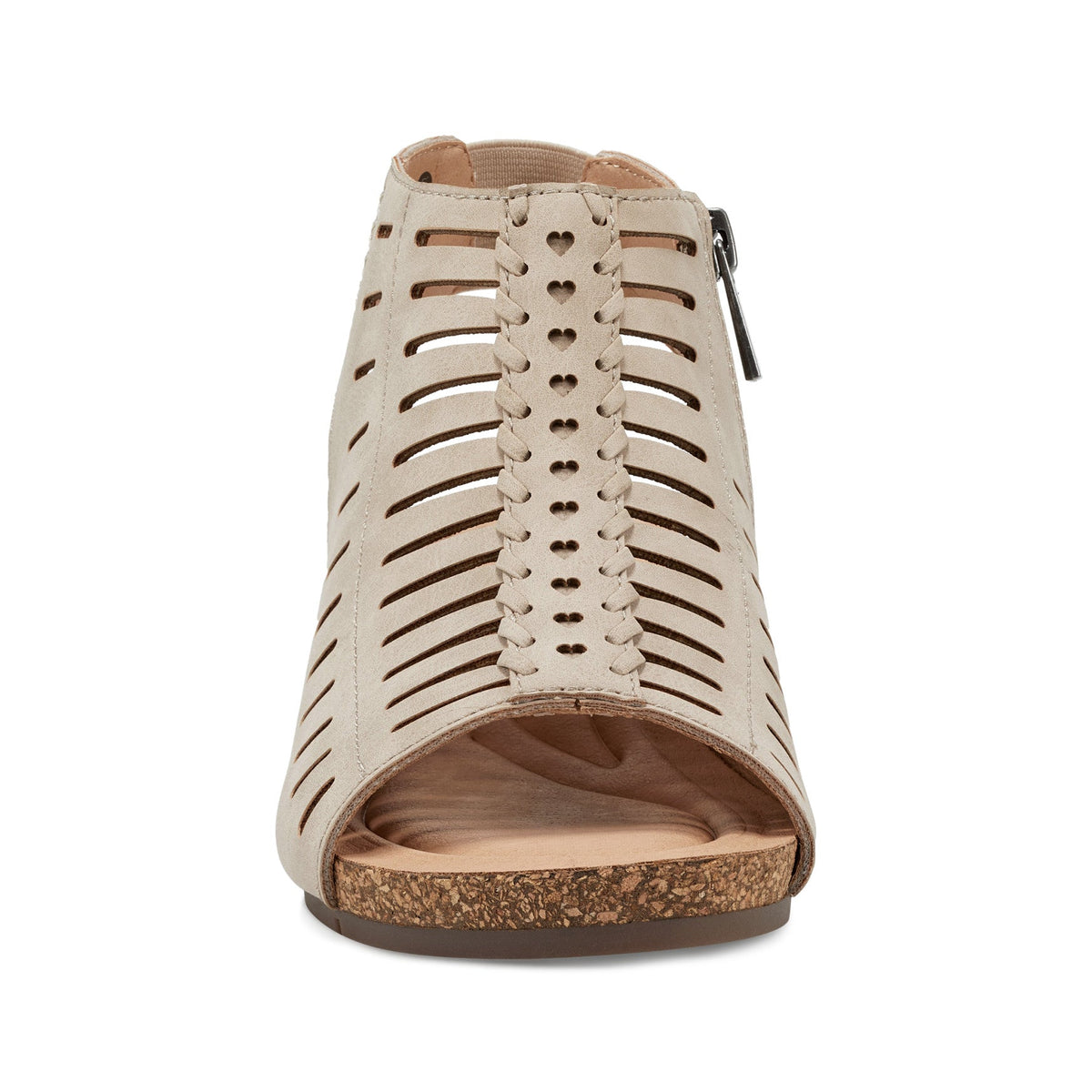 Hana Round Toe Laser Cut Dress Sandals - Earth Shoes Premium
