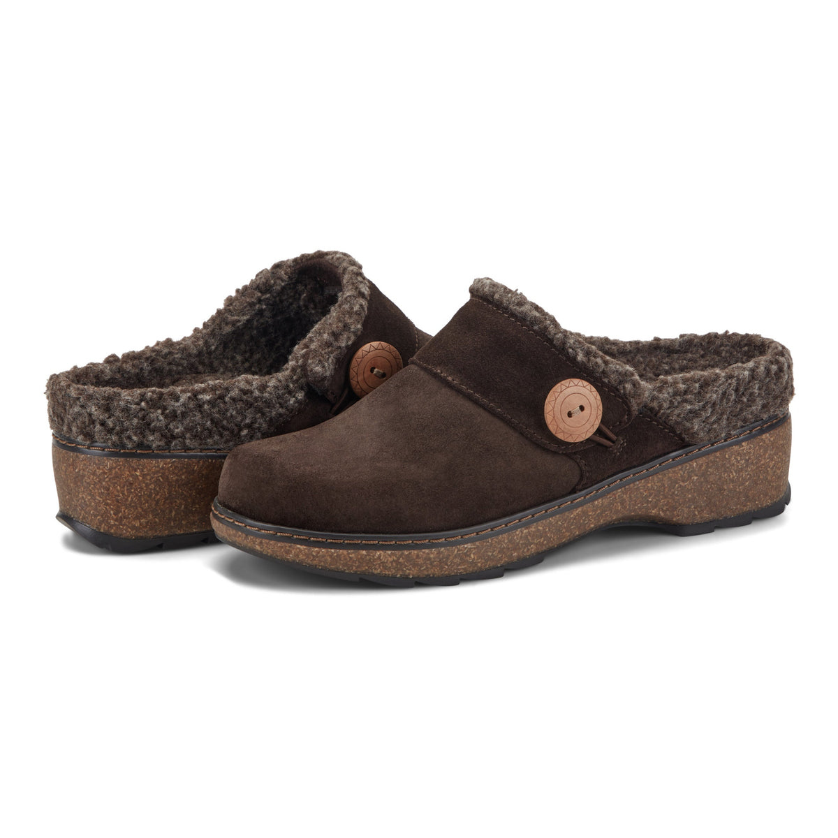 Karsten Round Toe Slip-on Casual Clogs - Earth Shoes Popular