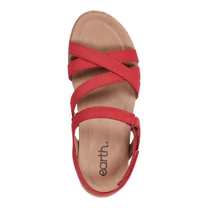 Rosie Open Toe Strappy Flat Casual Sandals - Earth Shoes Signature