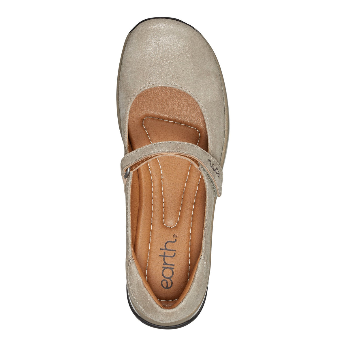 Tose Lug Sole Square Toe Casual Ballet Flats - Earth Shoes New