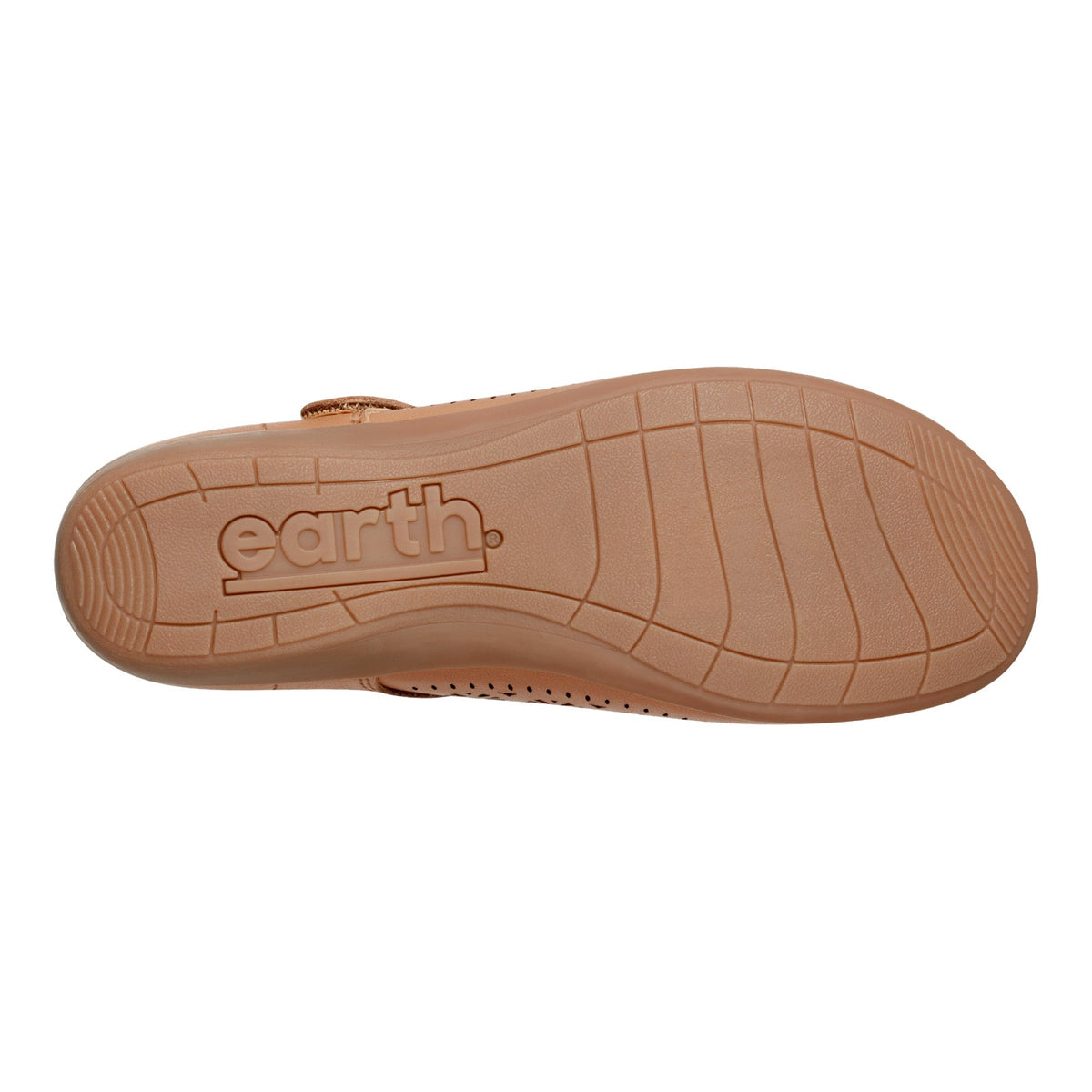 Brady Round Toe Adjustable Strap Casual Flats - Earth Shoes Featured