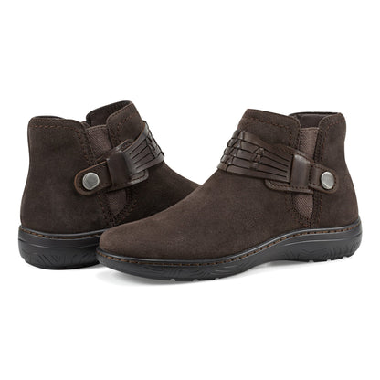 Synal Flat Casual Booties - Earth Shoes Premium