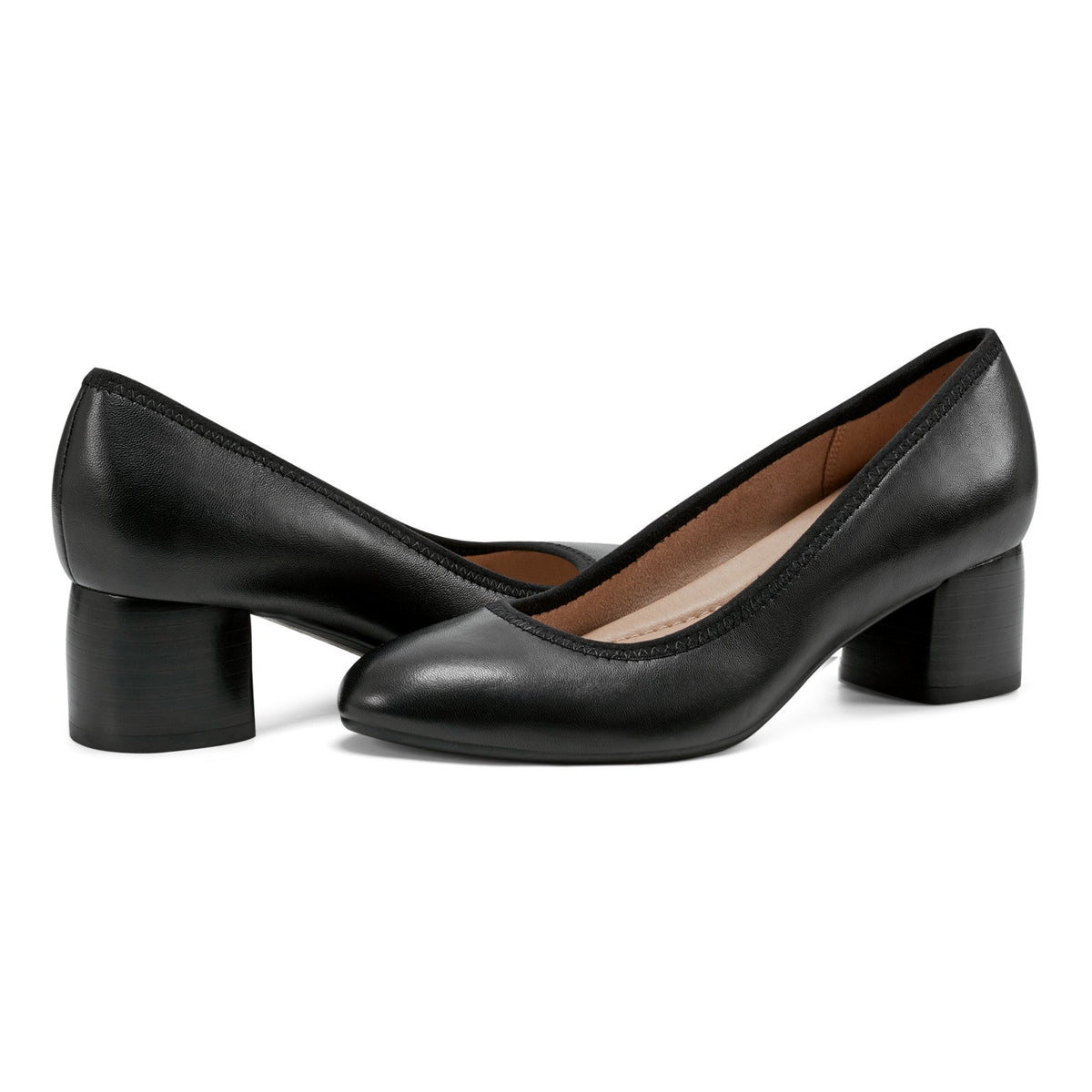 Rellia Slip-on Almond Toe Dress Ballet Pumps - Earth Shoes Recommended
