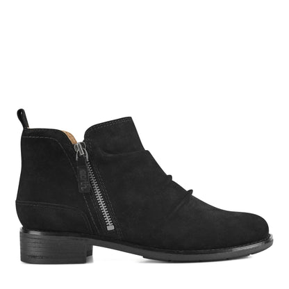 Nadya Round Toe Ruched Casual Booties - Earth Shoes Exclusive