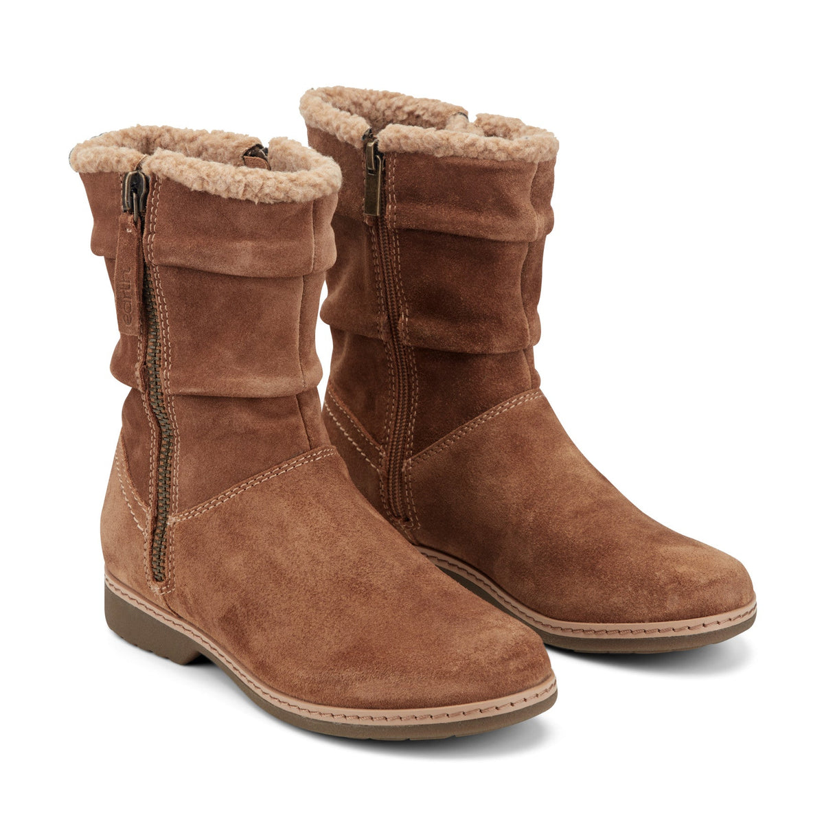 Hyland Water Repellent Suede Booties - Earth Shoes Popular
