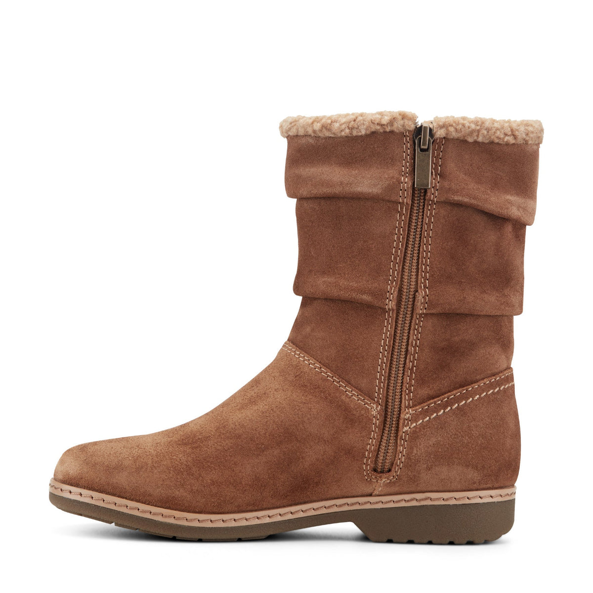 Hyland Water Repellent Suede Booties - Earth Shoes Popular