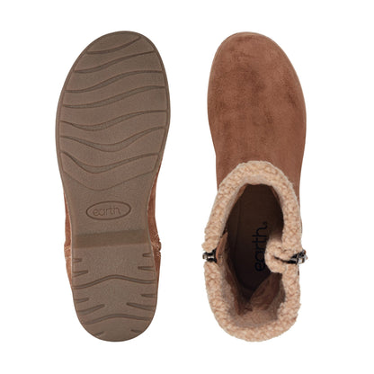 Hyland Water Repellent Suede Booties - Earth Shoes Popular