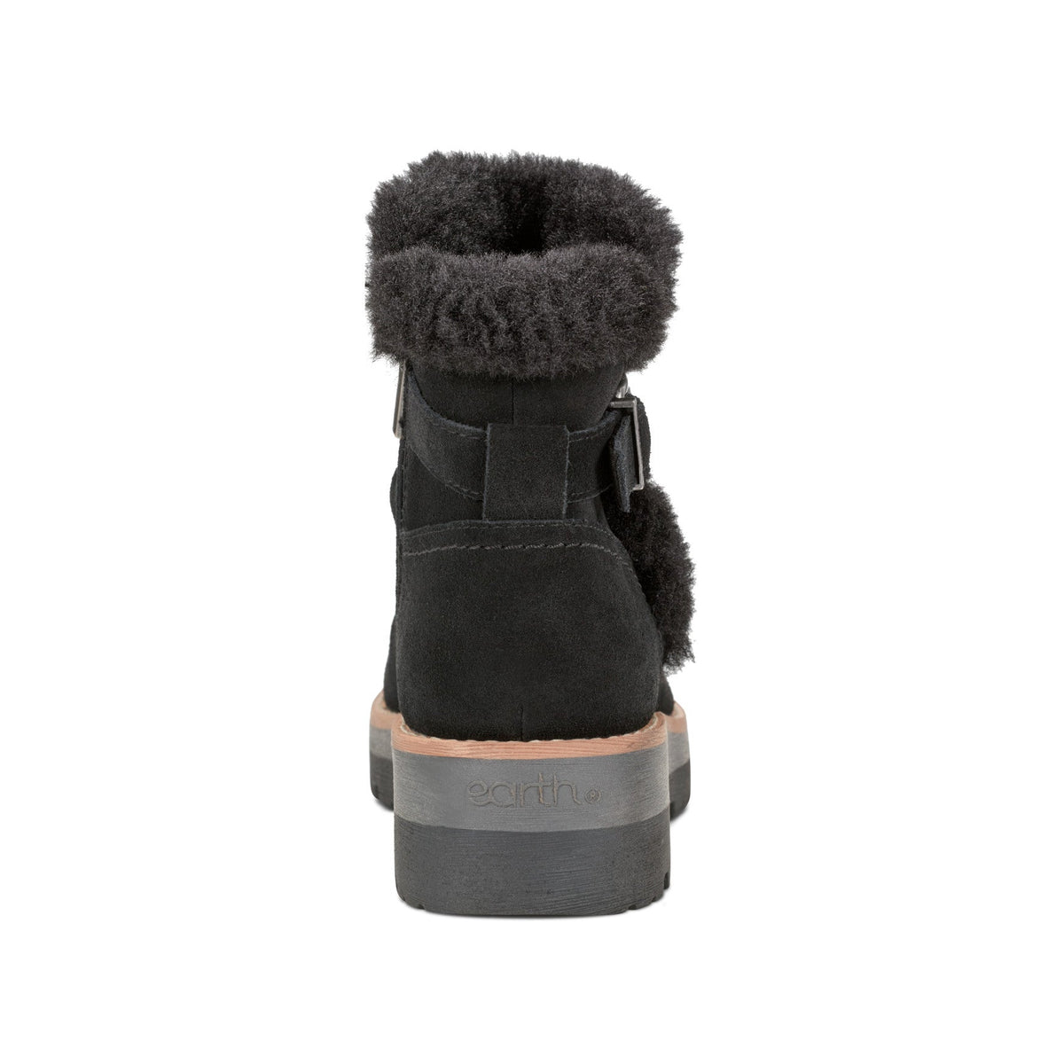 Yara Waterproof Suede Lug Sole Ankle Booties - Earth Shoes Trending