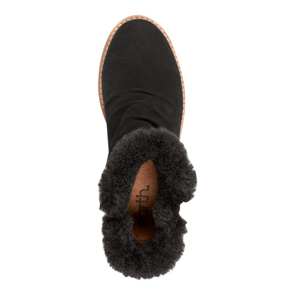 Yara Waterproof Suede Lug Sole Ankle Booties - Earth Shoes Trending