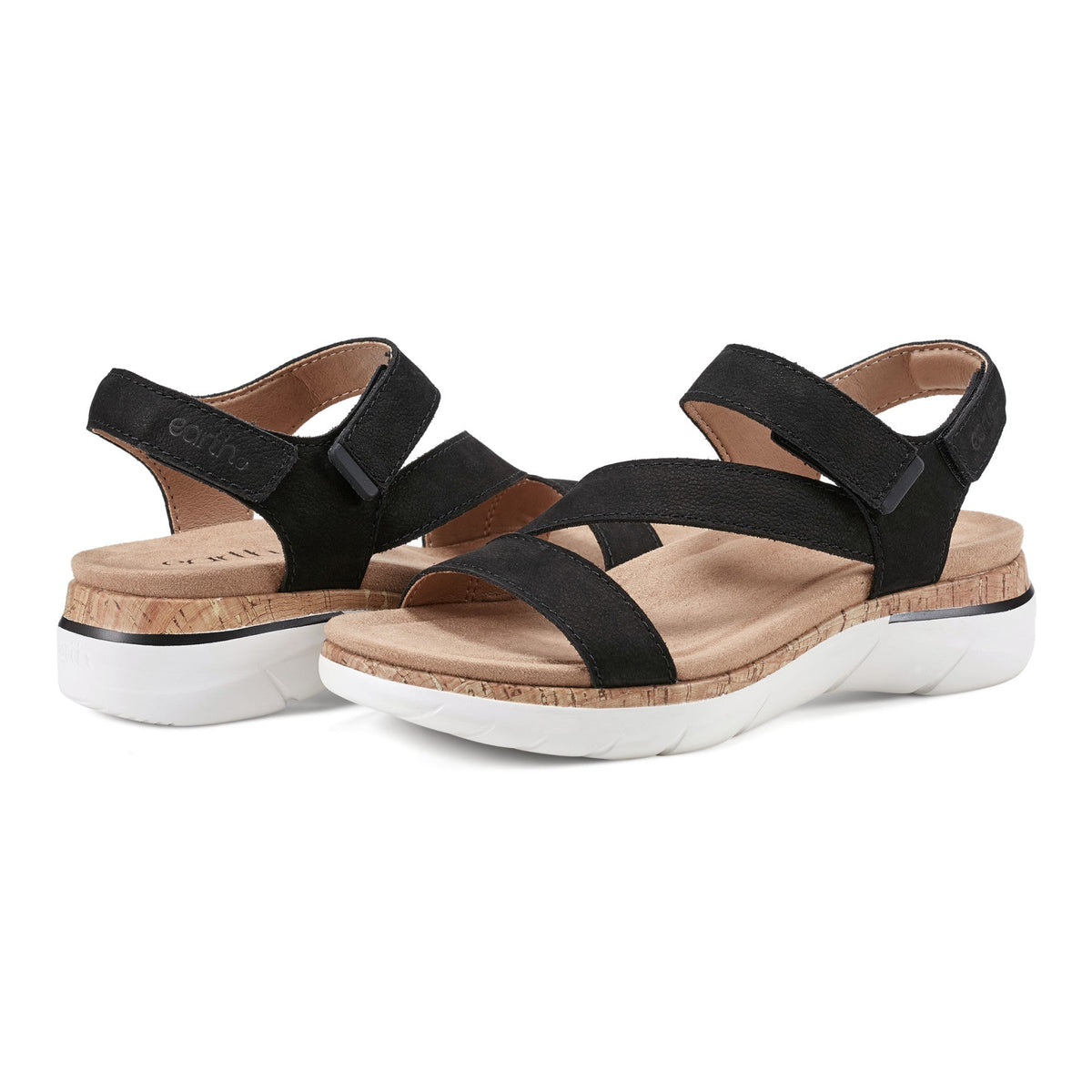 Roni Casual Strappy Flat Sandals - Earth Shoes Signature