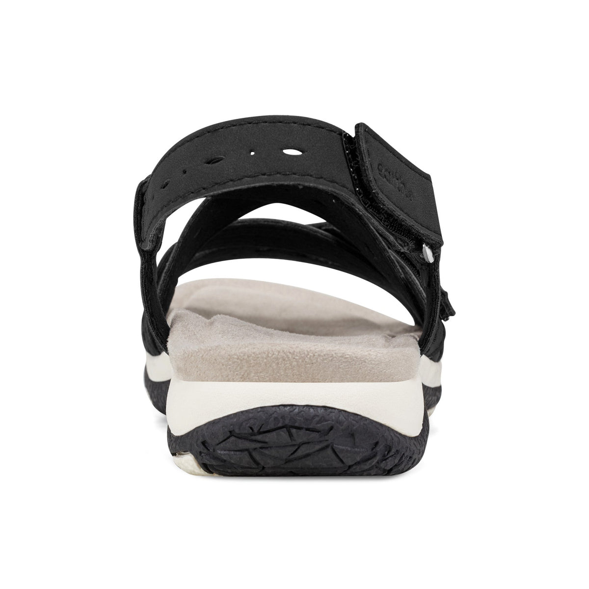 Samsin Round Toe Strappy Casual Flat Sandals - Earth Shoes Premium