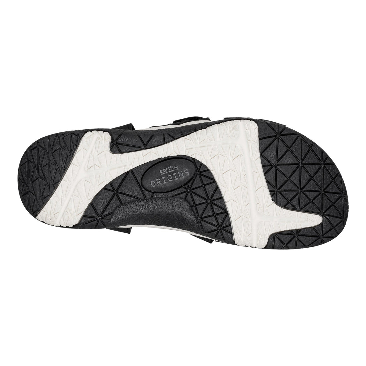 Samsin Round Toe Strappy Casual Flat Sandals - Earth Shoes Premium