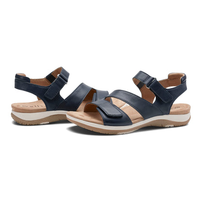 Sureal Leather Strappy Sandals - Earth Shoes Trending