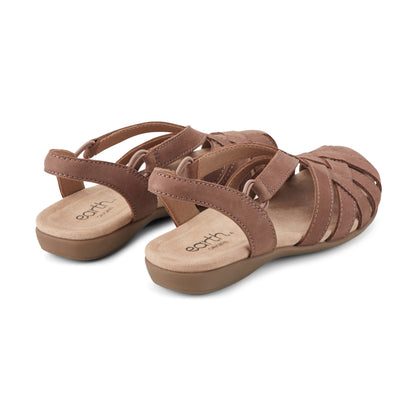 Berri Woven Casual Round Toe Slip-on Sandals - Earth Shoes Exclusive