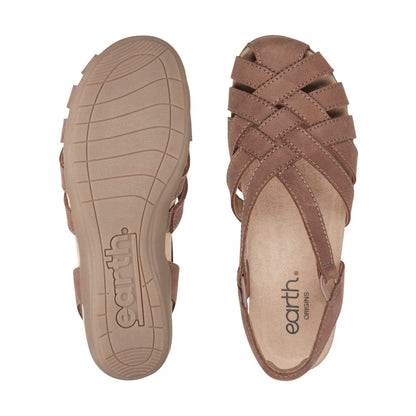 Berri Woven Casual Round Toe Slip-on Sandals - Earth Shoes Exclusive