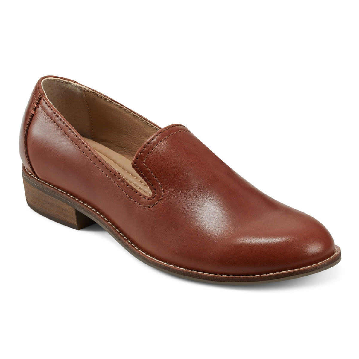 Edna Round Toe Casual Slip-on Flat Loafers - Earth Shoes Featured