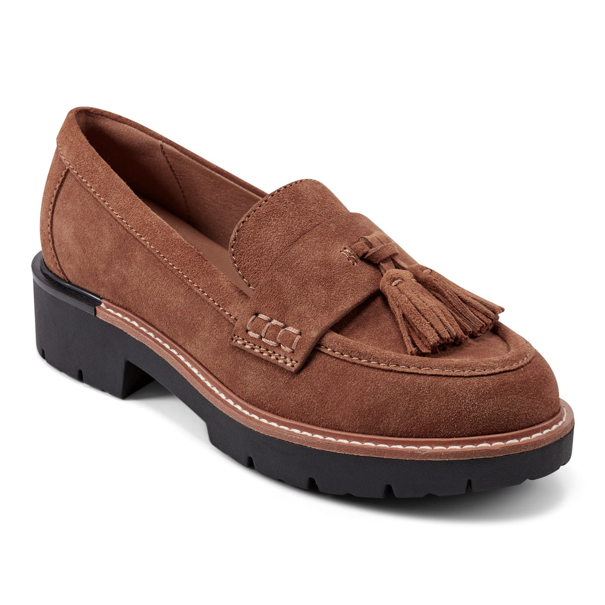 Zimm Round Toe Lug Sole Casual Slip-on Loafers - Earth Shoes Trending