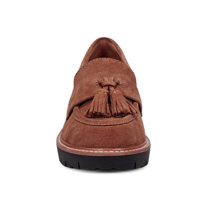 Zimm Round Toe Lug Sole Casual Slip-on Loafers - Earth Shoes Trending