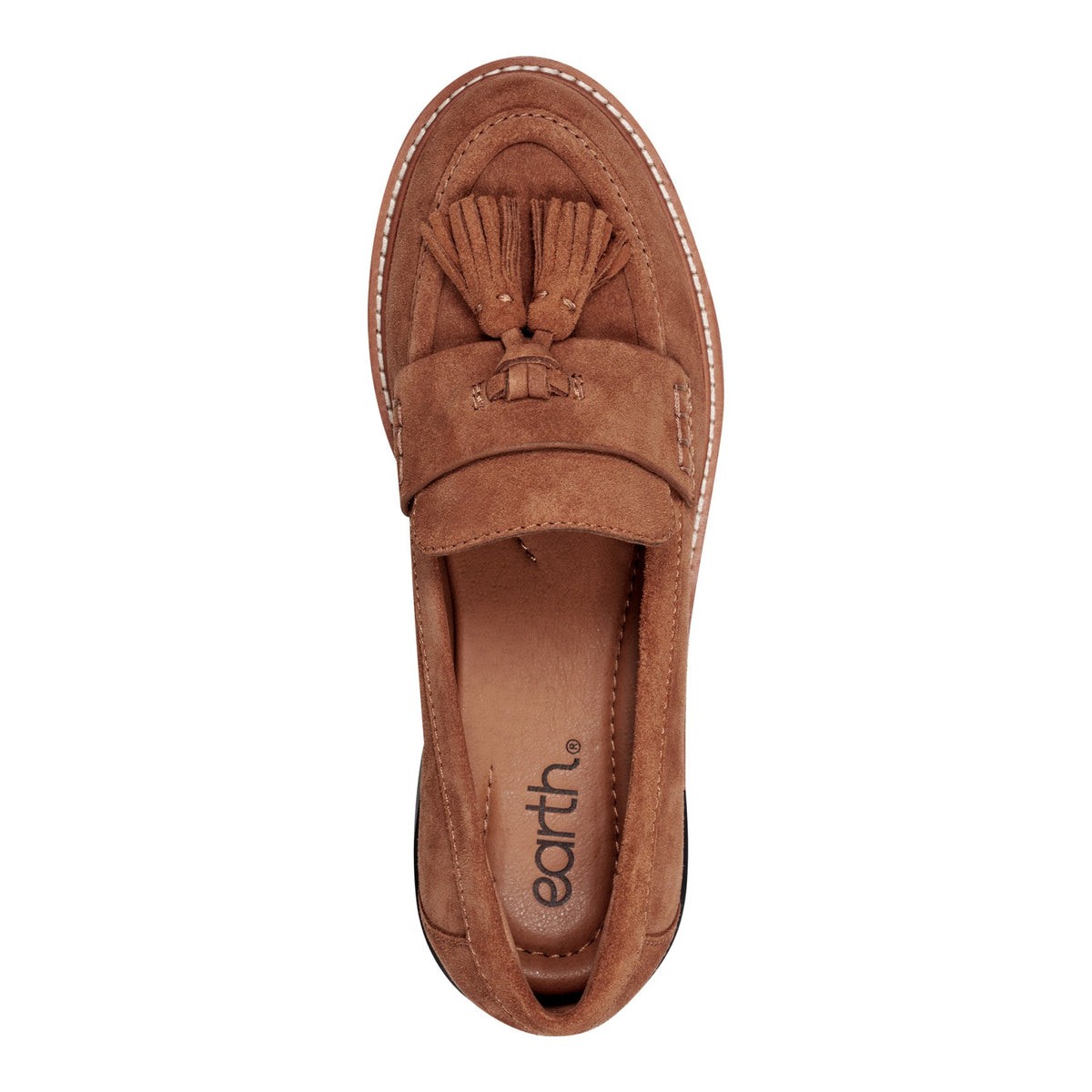 Zimm Round Toe Lug Sole Casual Slip-on Loafers - Earth Shoes Trending