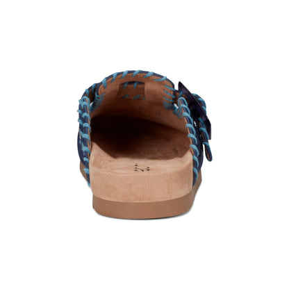 Gena Round Toe Slip-on Flat Casual Clogs - Earth Shoes Popular