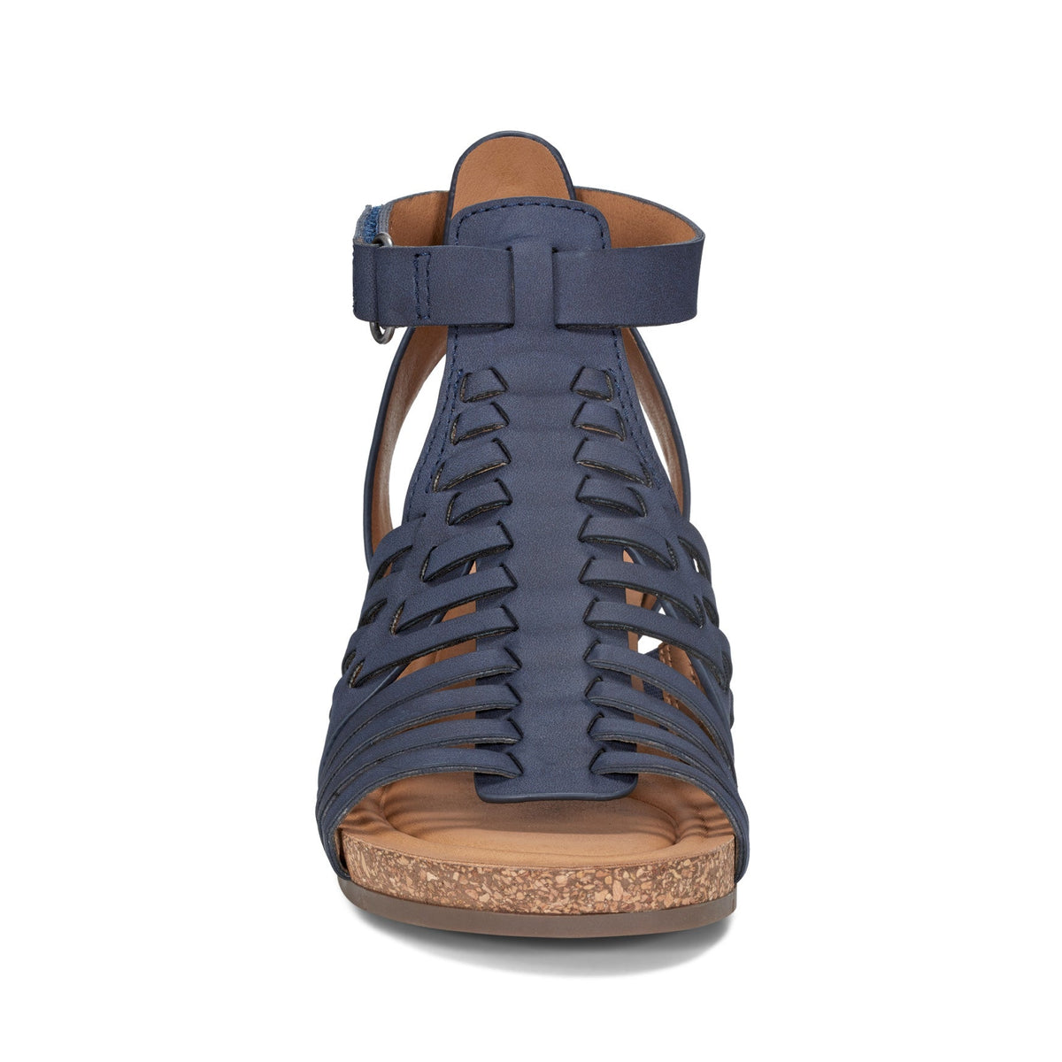 Hattie Round Toe Strappy Wedge Sandals - Earth Shoes Trending