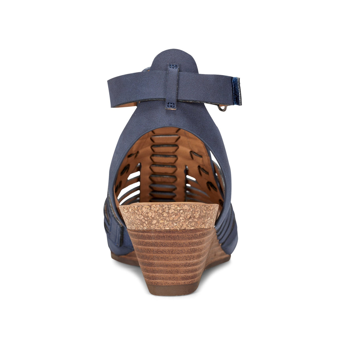 Hattie Round Toe Strappy Wedge Sandals - Earth Shoes Trending