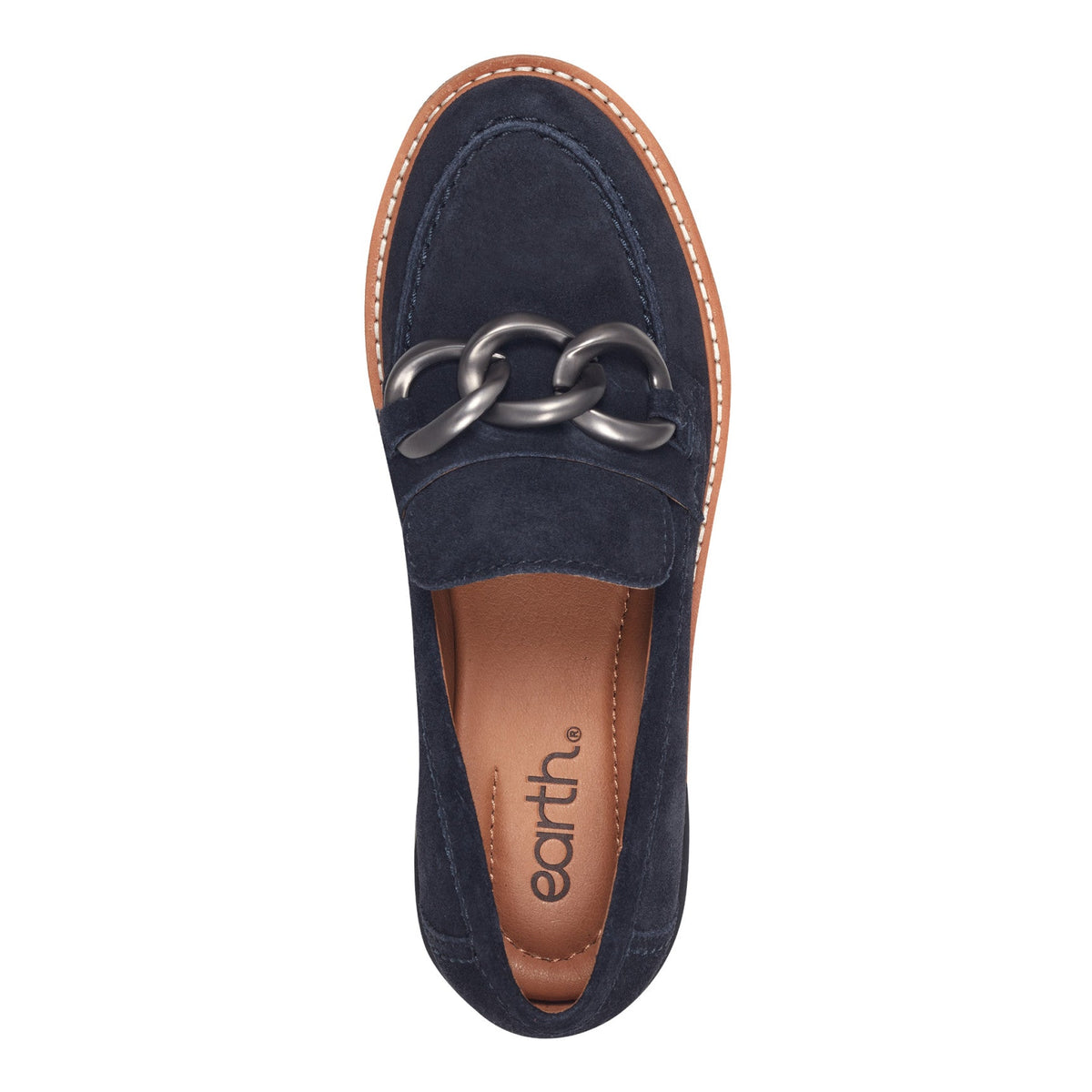 Zalor Round Toe Lug Sole Casual Slip-on Loafers - Earth Shoes Featured