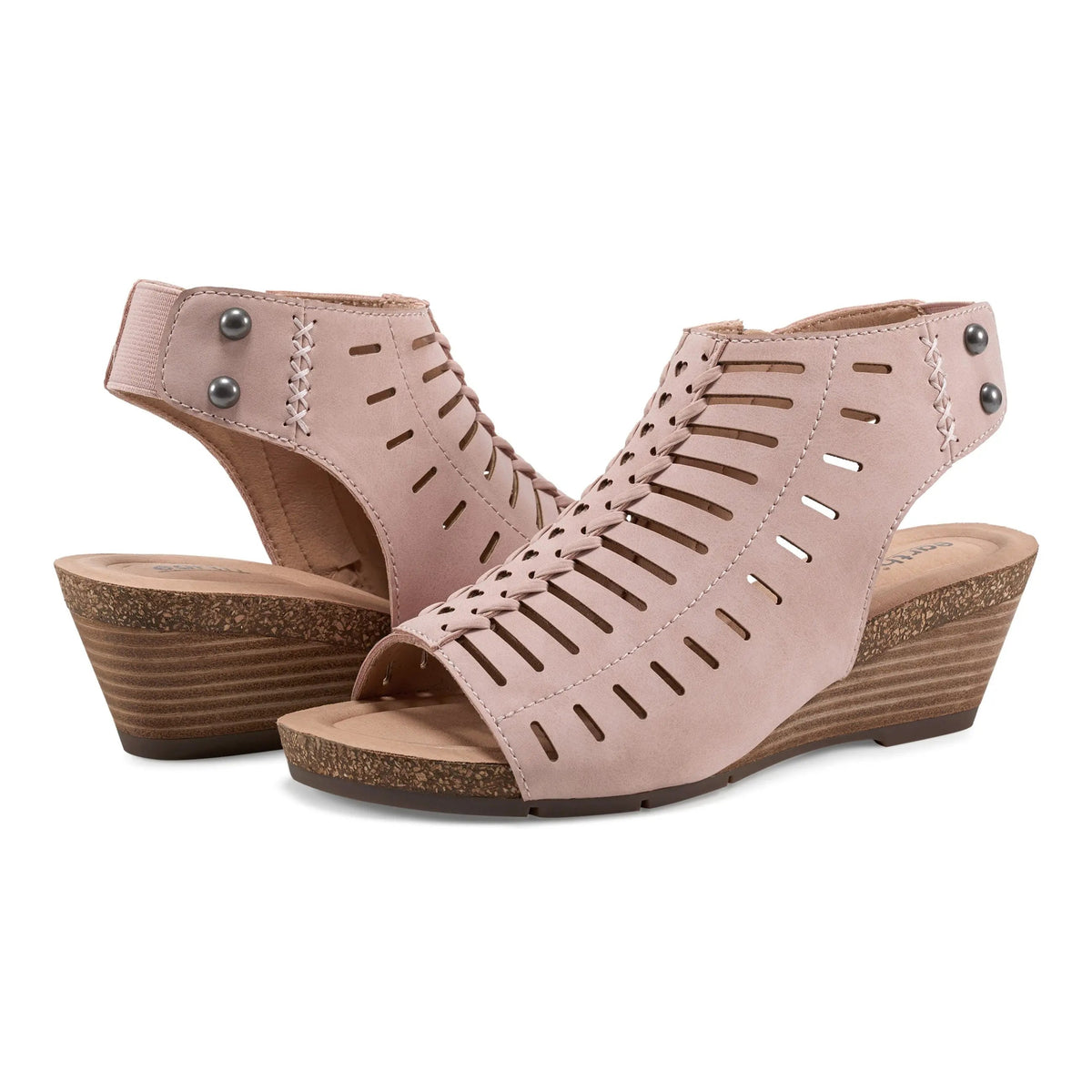 Hana Round Toe Laser Cut Dress Sandals - Earth Shoes Popular