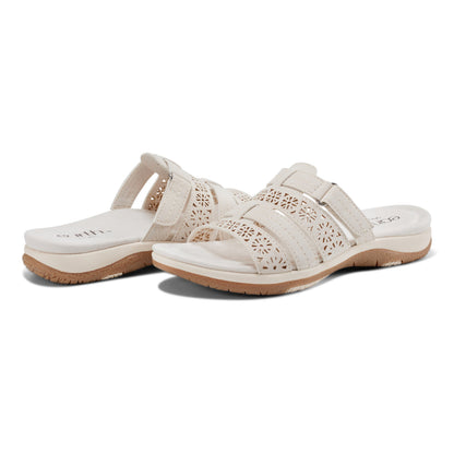 Sinci Square Toe Slip-on Casual Sandals - Earth Shoes Recommended