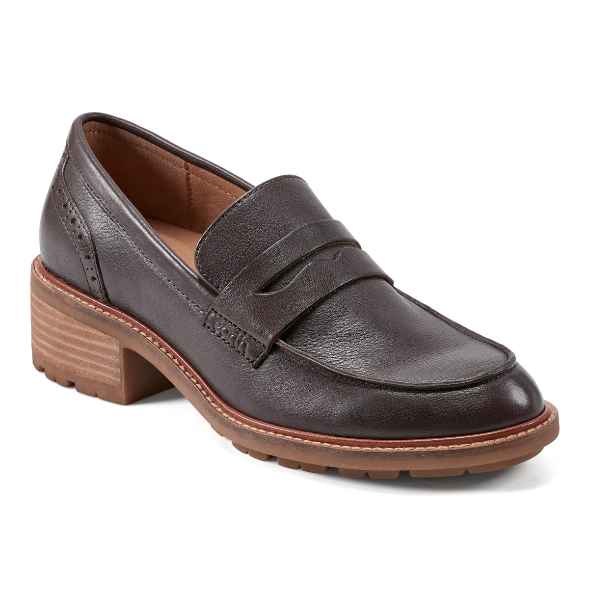 Lindy Almond Toe Casual Slip-on Penny Loafers - Earth Shoes Best Seller