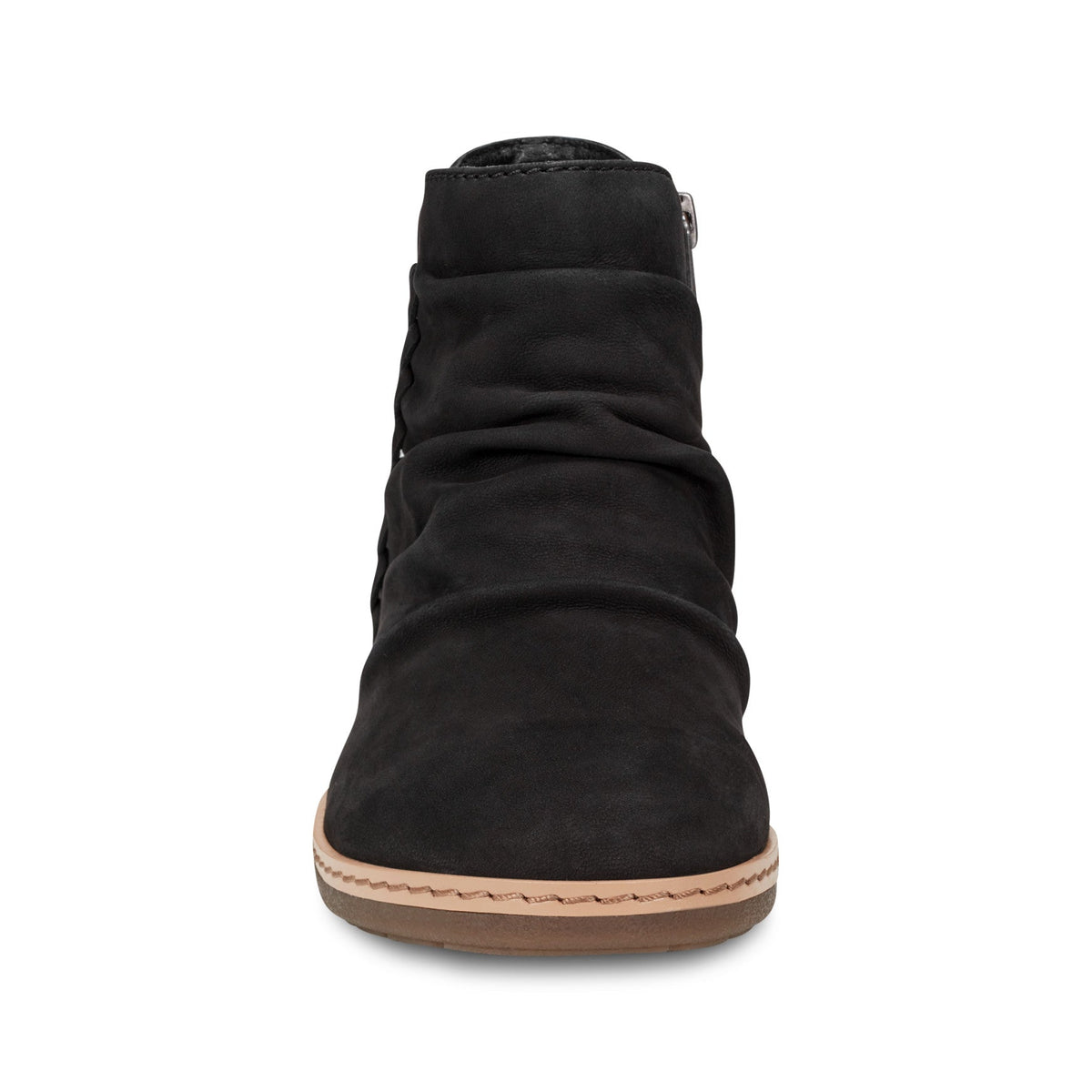 Hilaree Water Repellent Round Toe Ruched Casual Booties - Earth Shoes Signature