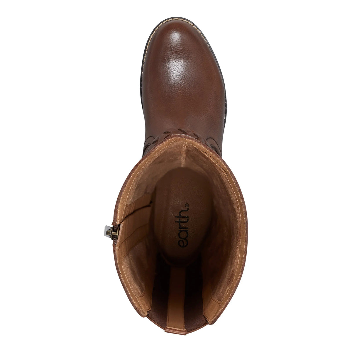 Mira Round Toe High Shaft Casual Boots - Earth Shoes Popular