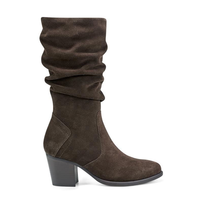 Vine Block Heel Almond Toe Casual Boots - Earth Shoes Trending