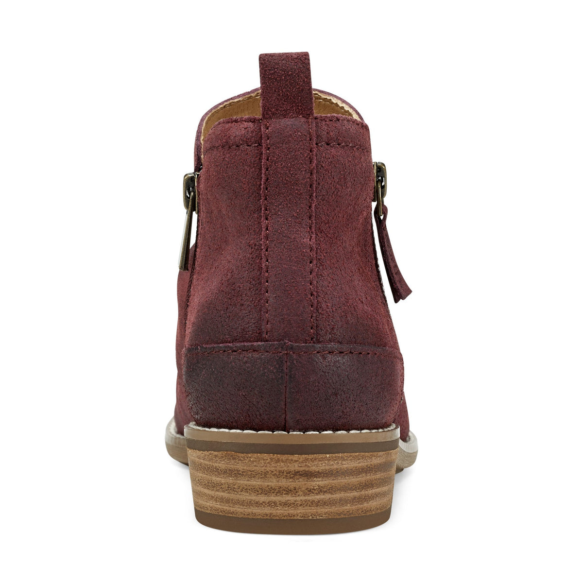 Nadya Round Toe Ruched Casual Booties - Earth Shoes Recommended