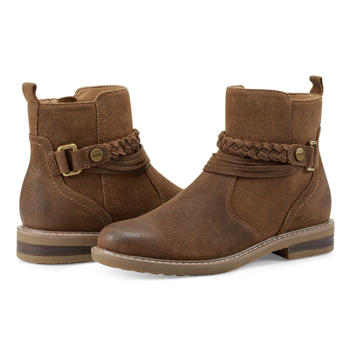 Jeno Round Toe Casual Booties - Earth Shoes Exclusive
