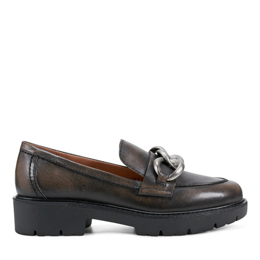 Zalor Round Toe Lug Sole Casual Slip-on Loafers - Earth Shoes Trending