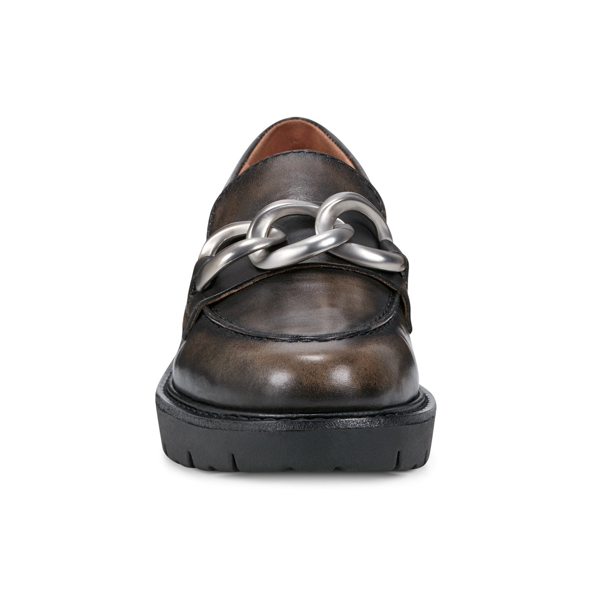 Zalor Round Toe Lug Sole Casual Slip-on Loafers - Earth Shoes Trending