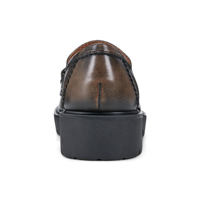 Zalor Round Toe Lug Sole Casual Slip-on Loafers - Earth Shoes Trending